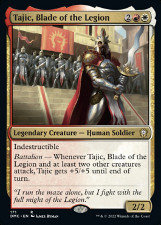 Tajic, Blade of the Legion [Dominaria United Commander] | Anubis Games and Hobby