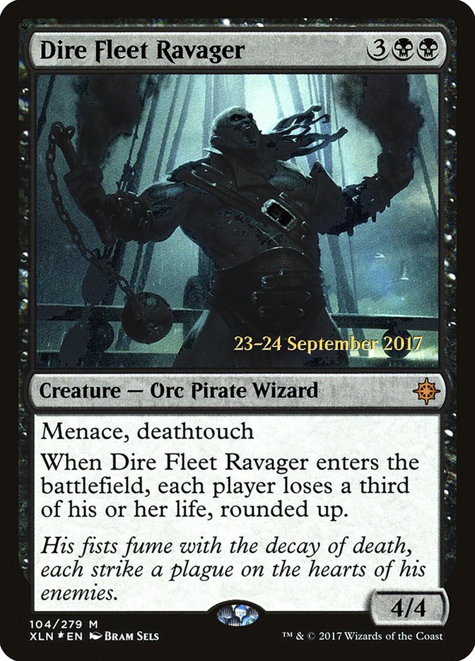 Dire Fleet Ravager [Ixalan Prerelease Promos] | Anubis Games and Hobby