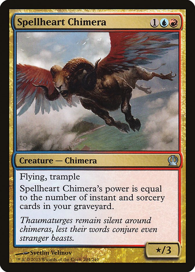 Spellheart Chimera [Theros] | Anubis Games and Hobby