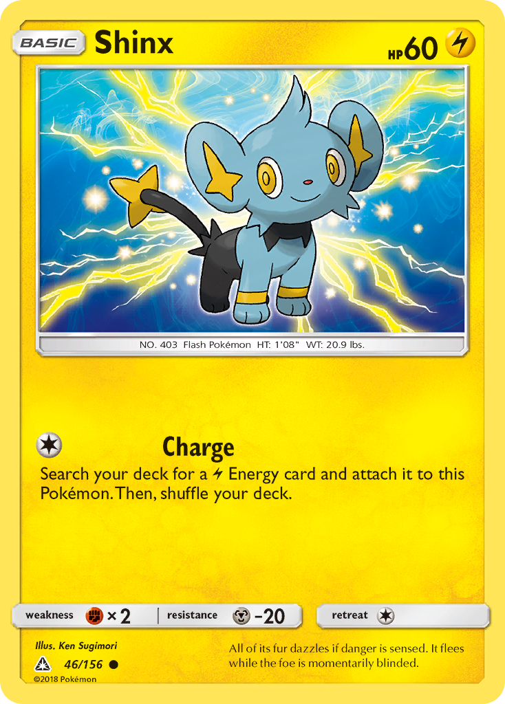 Shinx (46/156) [Sun & Moon: Ultra Prism] | Anubis Games and Hobby