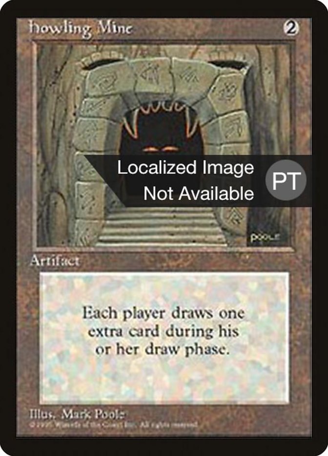 Howling Mine [Fourth Edition (Foreign Black Border)] | Anubis Games and Hobby