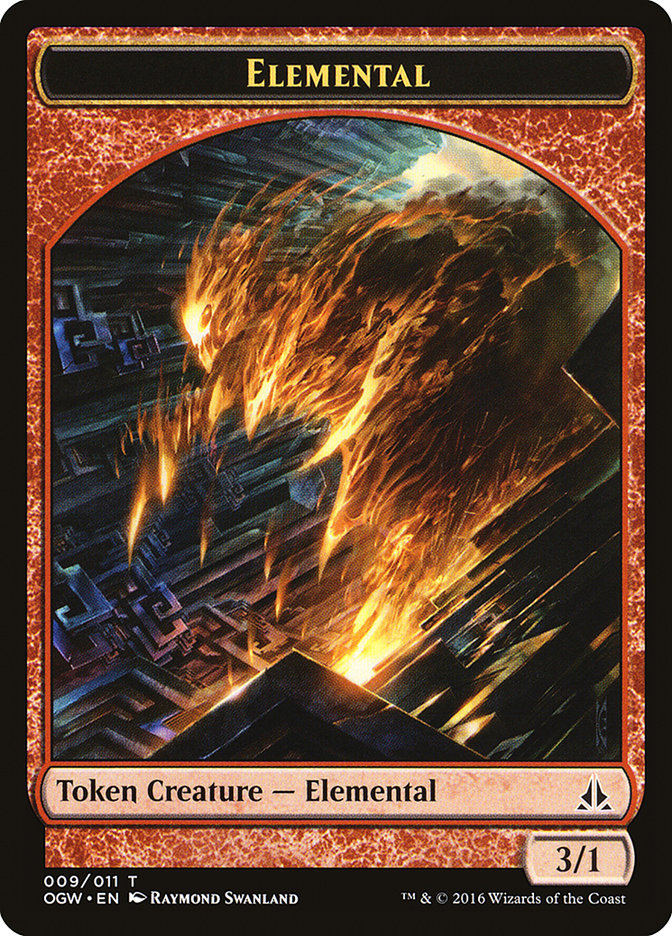 Elemental Token (009/011) [Oath of the Gatewatch Tokens] | Anubis Games and Hobby