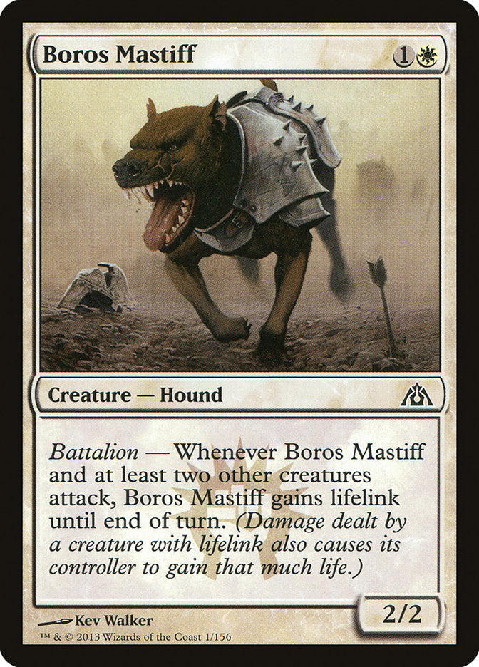 Boros Mastiff [Dragon's Maze] | Anubis Games and Hobby