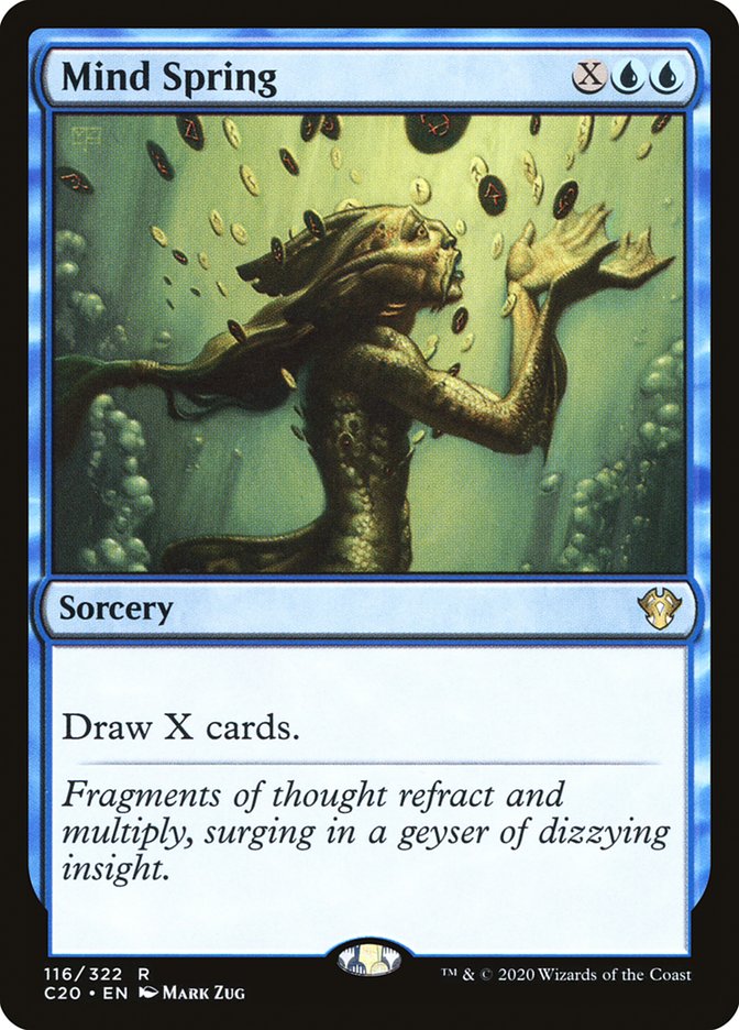 Mind Spring [Commander 2020] | Anubis Games and Hobby