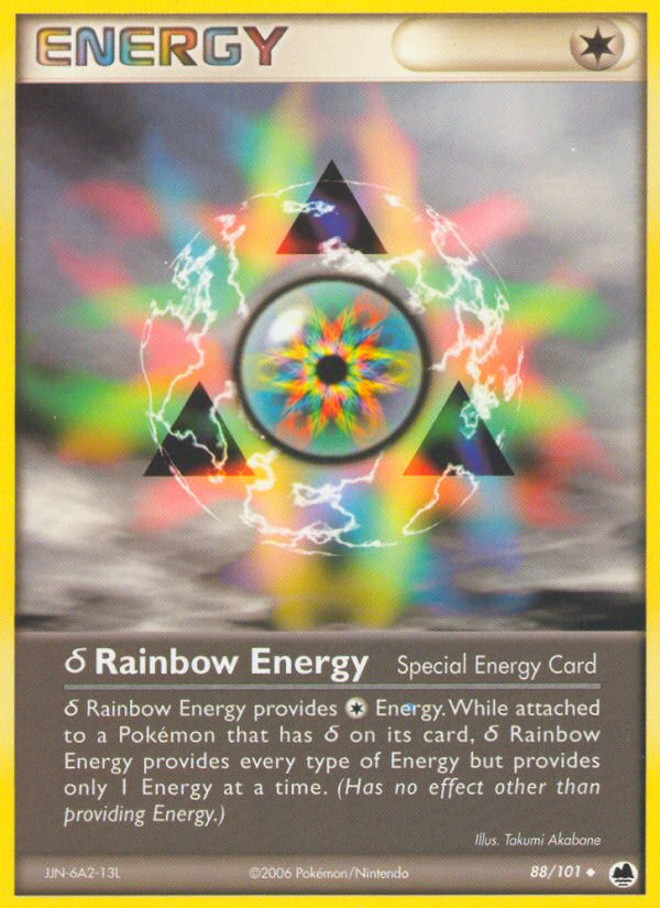 Rainbow Energy (88/101) (Delta Species) [EX: Dragon Frontiers] | Anubis Games and Hobby