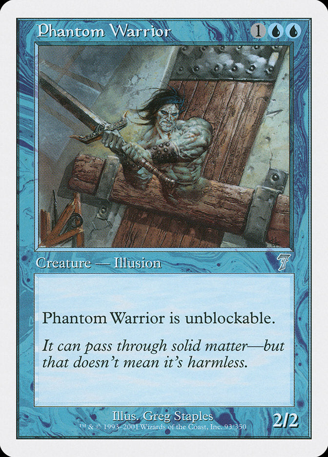 Phantom Warrior [Seventh Edition] | Anubis Games and Hobby