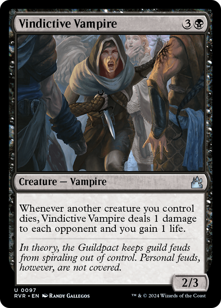 Vindictive Vampire [Ravnica Remastered] | Anubis Games and Hobby