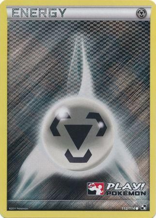 Metal Energy (112/114) (Play Pokemon Promo) [Black & White: Base Set] | Anubis Games and Hobby