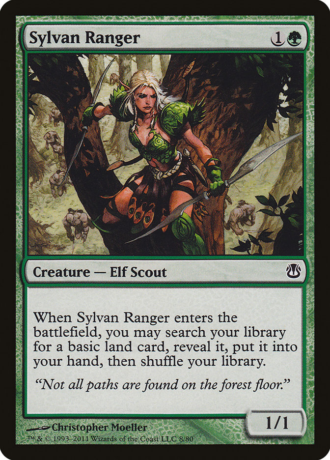 Sylvan Ranger [Duel Decks: Ajani vs. Nicol Bolas] | Anubis Games and Hobby