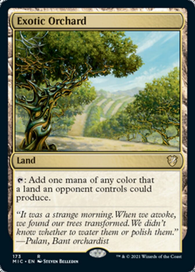 Exotic Orchard [Innistrad: Midnight Hunt Commander] | Anubis Games and Hobby