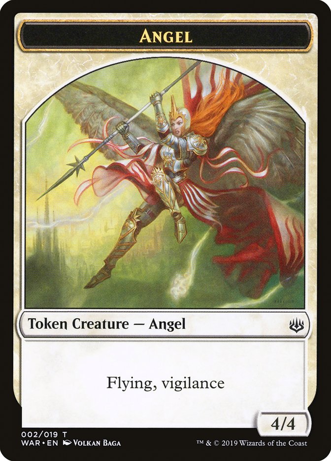 Angel Token [War of the Spark Tokens] | Anubis Games and Hobby