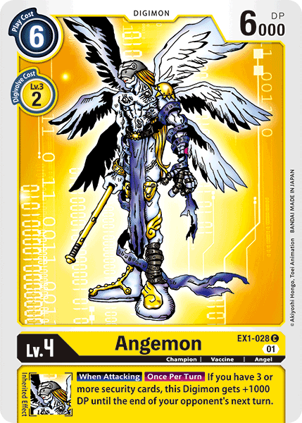Angemon [EX1-028] [Classic Collection] | Anubis Games and Hobby