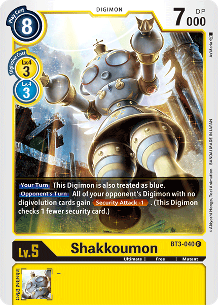 Shakkoumon [BT3-040] [Release Special Booster Ver.1.5] | Anubis Games and Hobby