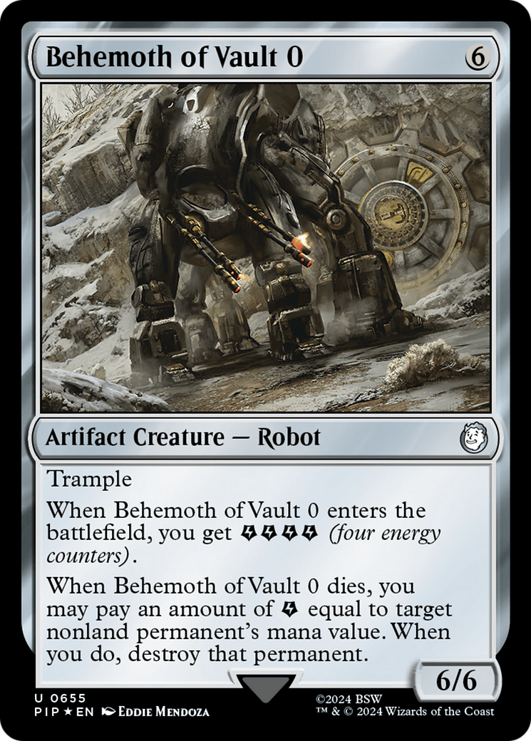 Behemoth of Vault 0 (Surge Foil) [Fallout] | Anubis Games and Hobby