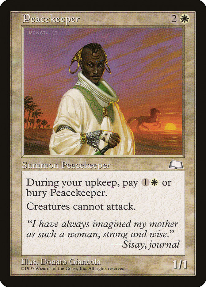 Peacekeeper [Weatherlight] | Anubis Games and Hobby