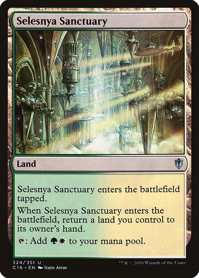 Selesnya Sanctuary [Commander 2016] | Anubis Games and Hobby