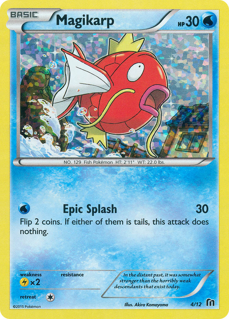 Magikarp (4/12) [McDonald's Promos: 2016 Collection] | Anubis Games and Hobby