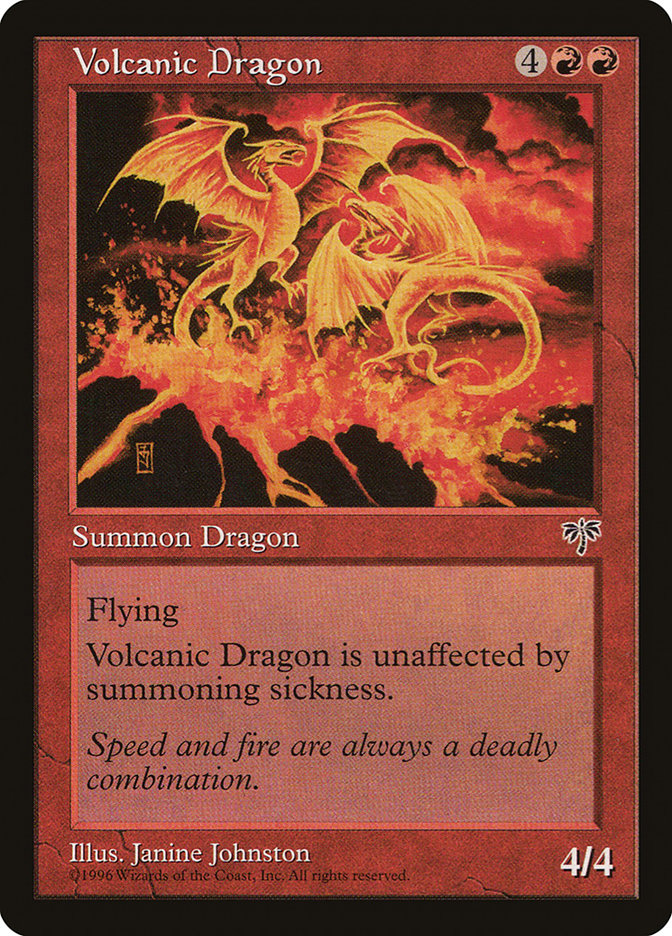 Volcanic Dragon [Mirage] | Anubis Games and Hobby