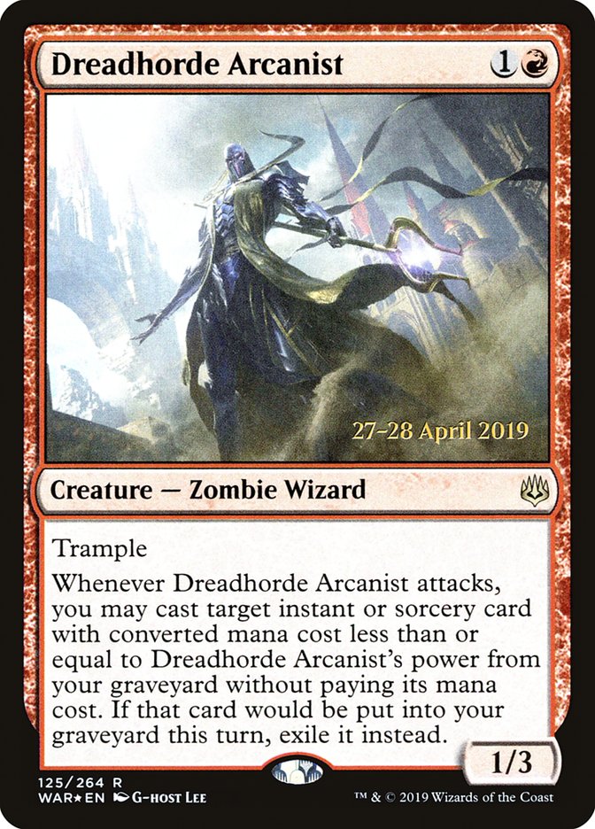 Dreadhorde Arcanist [War of the Spark Prerelease Promos] | Anubis Games and Hobby