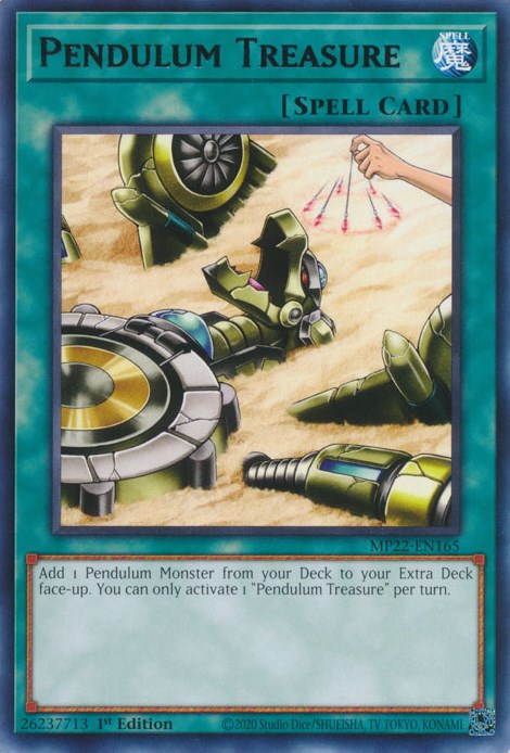 Pendulum Treasure [MP22-EN165] Rare | Anubis Games and Hobby