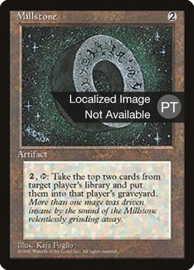 Millstone [Fourth Edition (Foreign Black Border)] | Anubis Games and Hobby