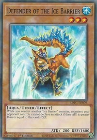 Defender of the Ice Barrier [SDFC-EN009] Common | Anubis Games and Hobby