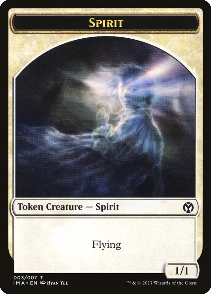 Spirit Token [Iconic Masters Tokens] | Anubis Games and Hobby