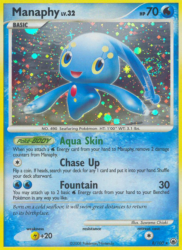 Manaphy (8/100) [Diamond & Pearl: Majestic Dawn] | Anubis Games and Hobby
