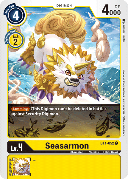 Seasarmon [BT1-052] [Release Special Booster Ver.1.0] | Anubis Games and Hobby