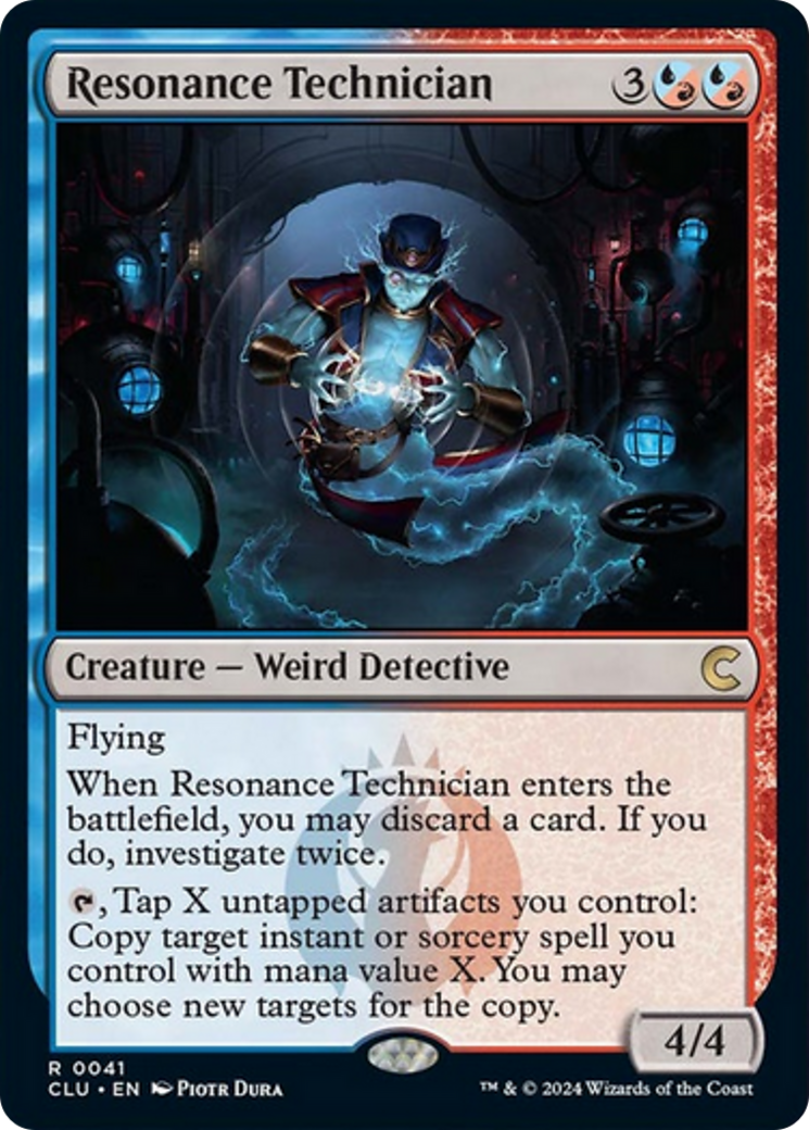 Resonance Technician [Ravnica: Clue Edition] | Anubis Games and Hobby