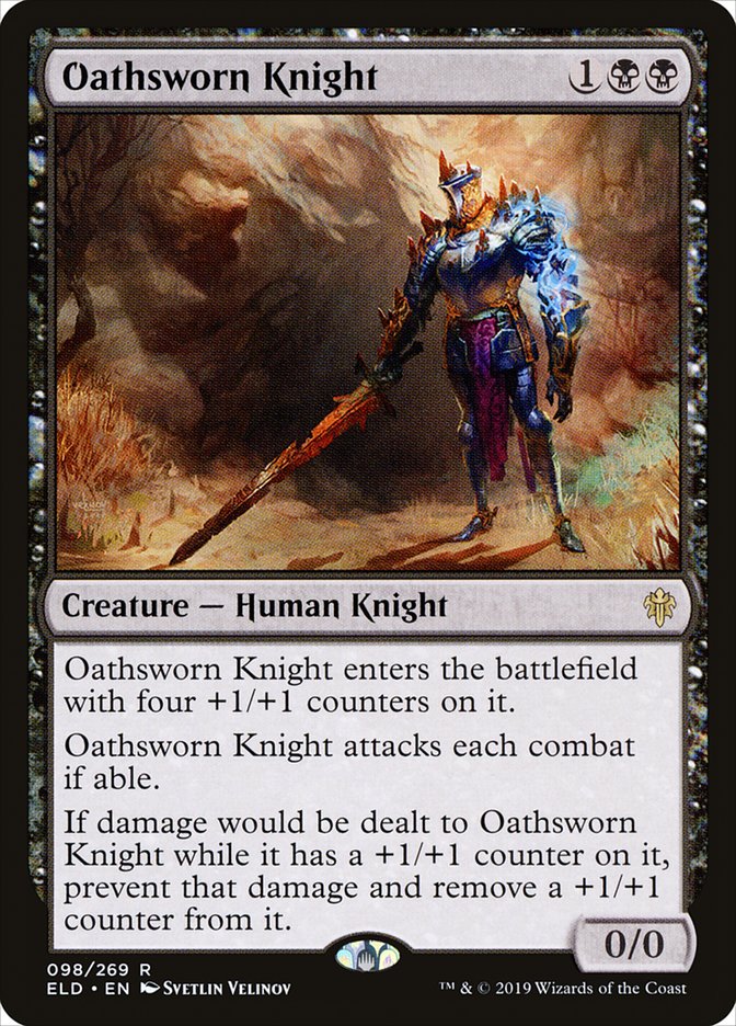 Oathsworn Knight [Throne of Eldraine] | Anubis Games and Hobby