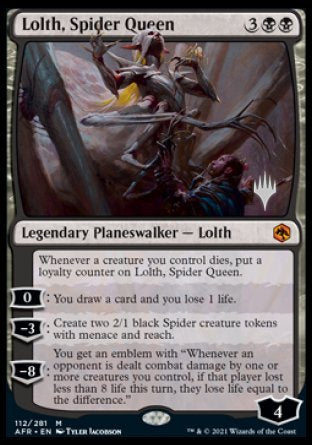 Lolth, Spider Queen (Promo Pack) [Dungeons & Dragons: Adventures in the Forgotten Realms Promos] | Anubis Games and Hobby