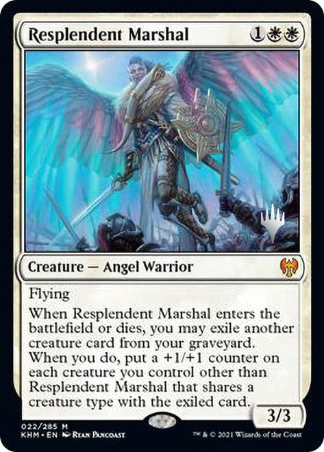 Resplendent Marshal (Promo Pack) [Kaldheim Promos] | Anubis Games and Hobby