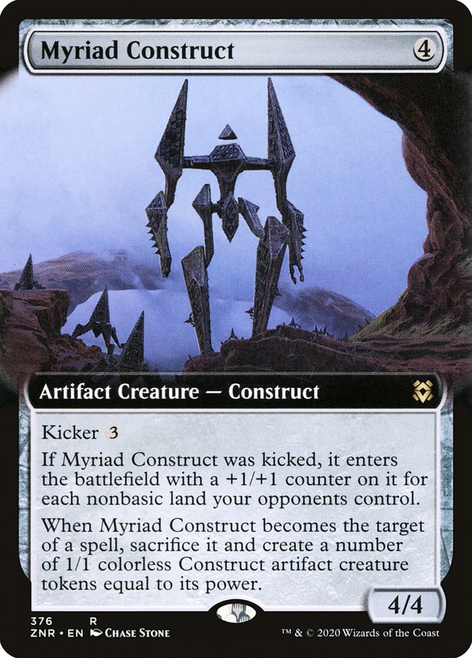 Myriad Construct (Extended Art) [Zendikar Rising] | Anubis Games and Hobby