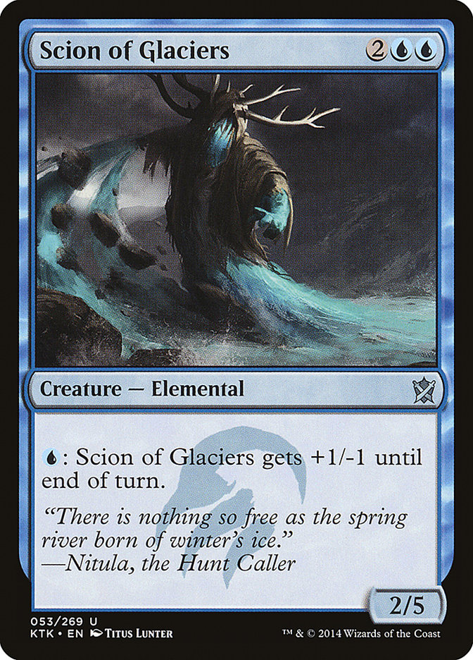 Scion of Glaciers [Khans of Tarkir] | Anubis Games and Hobby