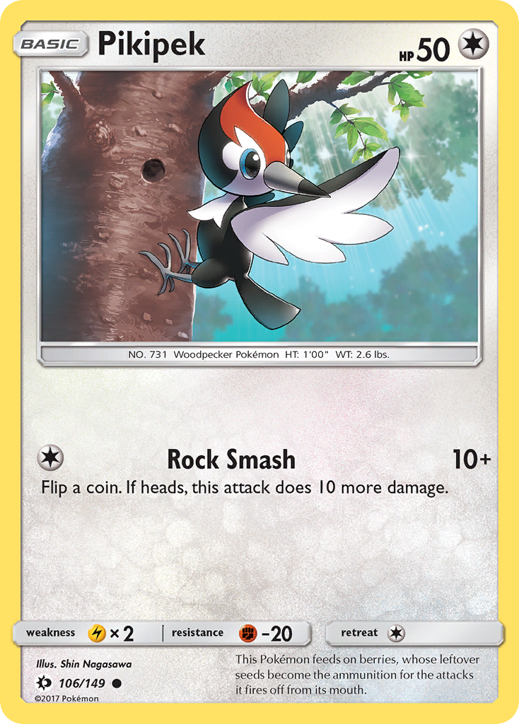 Pikipek (106/149) [Sun & Moon: Base Set] | Anubis Games and Hobby