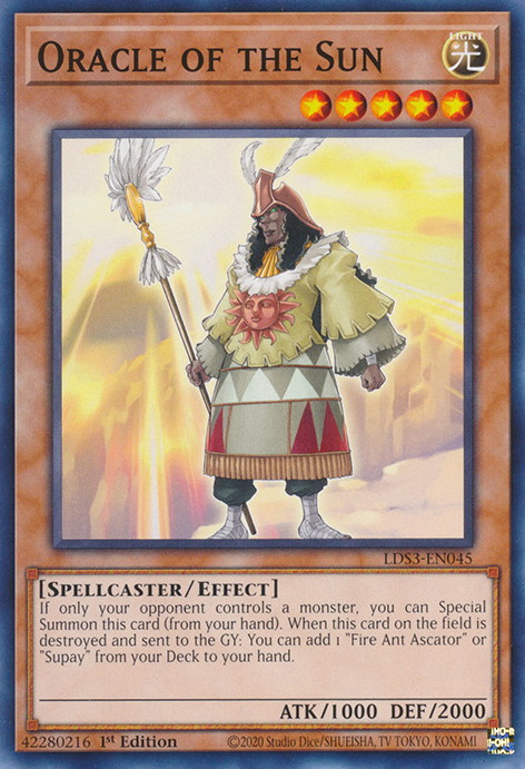 Oracle of the Sun [LDS3-EN045] Common | Anubis Games and Hobby