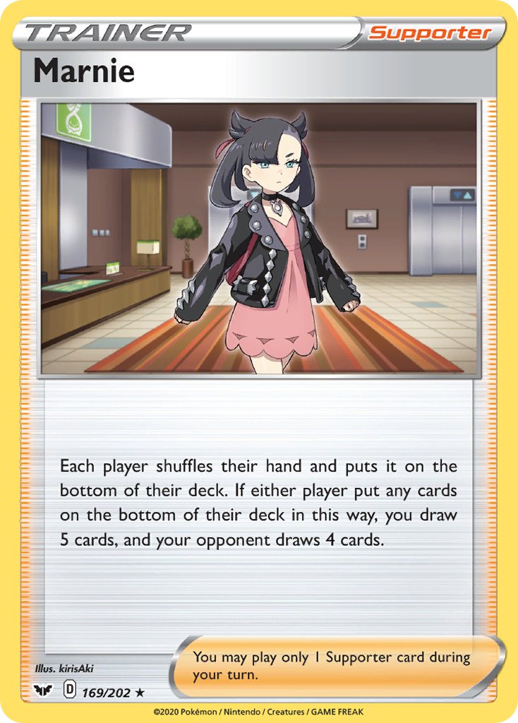 Marnie (169/202) (Theme Deck Exclusive) [Sword & Shield: Base Set] | Anubis Games and Hobby