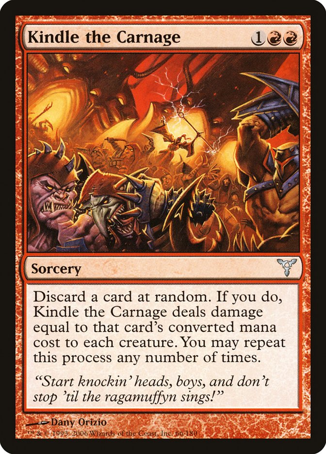 Kindle the Carnage [Dissension] | Anubis Games and Hobby