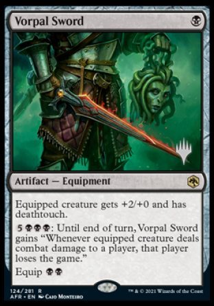 Vorpal Sword (Promo Pack) [Dungeons & Dragons: Adventures in the Forgotten Realms Promos] | Anubis Games and Hobby