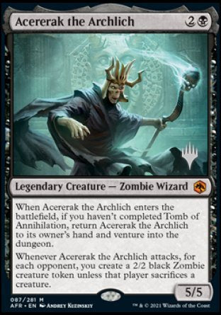 Acererak the Archlich (Promo Pack) [Dungeons & Dragons: Adventures in the Forgotten Realms Promos] | Anubis Games and Hobby