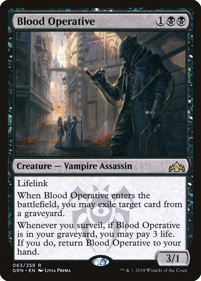 Blood Operative [Guilds of Ravnica] | Anubis Games and Hobby
