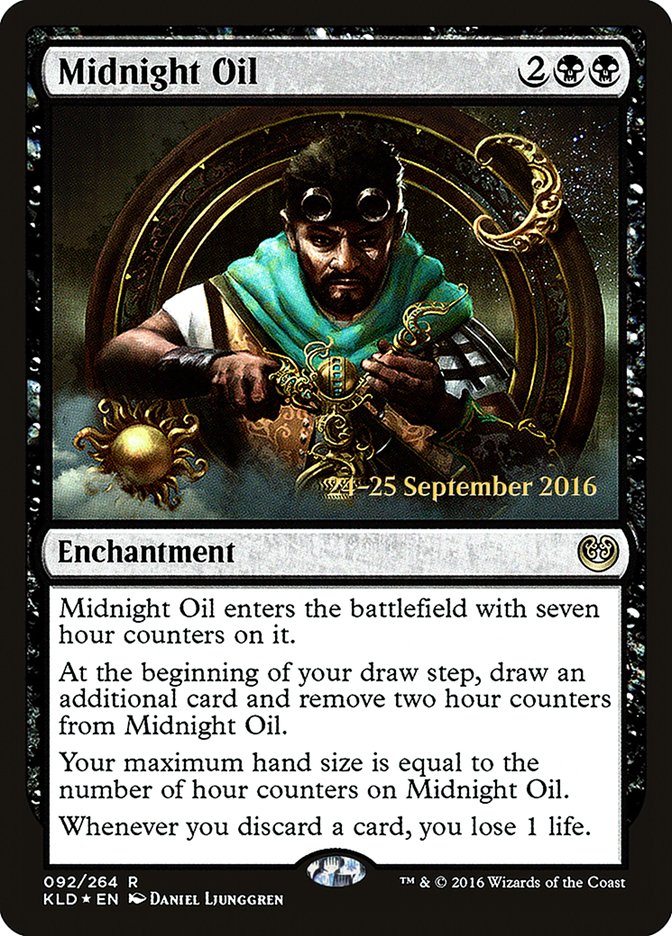 Midnight Oil [Kaladesh Prerelease Promos] | Anubis Games and Hobby