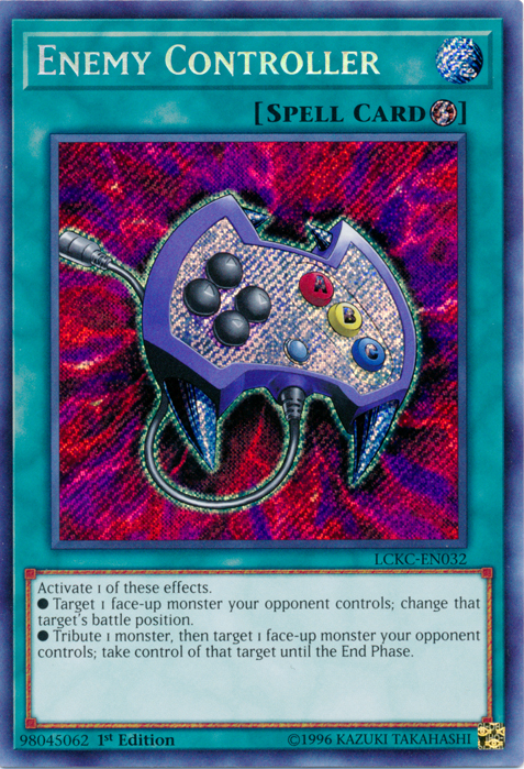 Enemy Controller [LCKC-EN032] Secret Rare | Anubis Games and Hobby