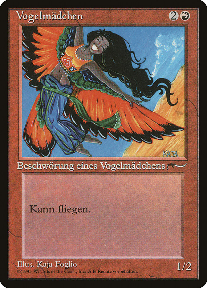 Bird Maiden (German) - "Vogelmadchen" [Renaissance] | Anubis Games and Hobby