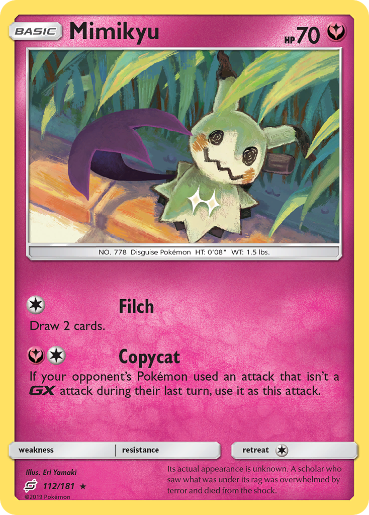 Mimikyu (112/181) [Sun & Moon: Team Up] | Anubis Games and Hobby