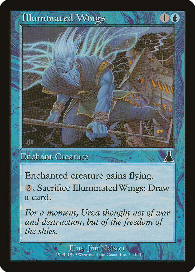 Illuminated Wings [Urza's Destiny] | Anubis Games and Hobby