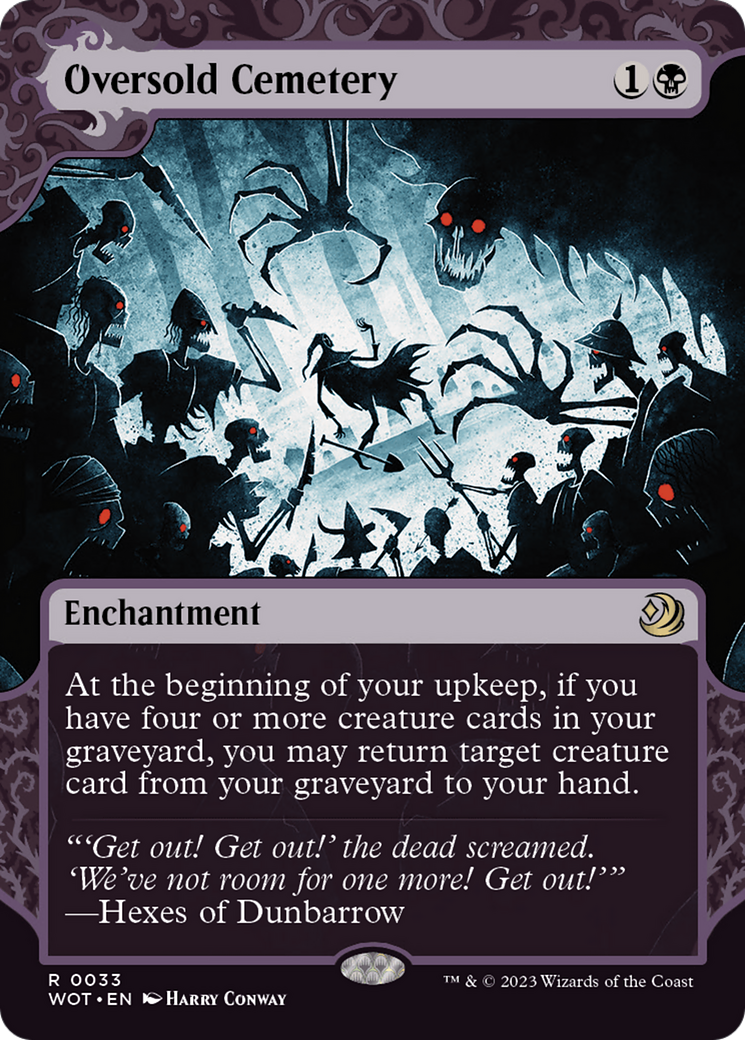 Oversold Cemetery [Wilds of Eldraine: Enchanting Tales] | Anubis Games and Hobby