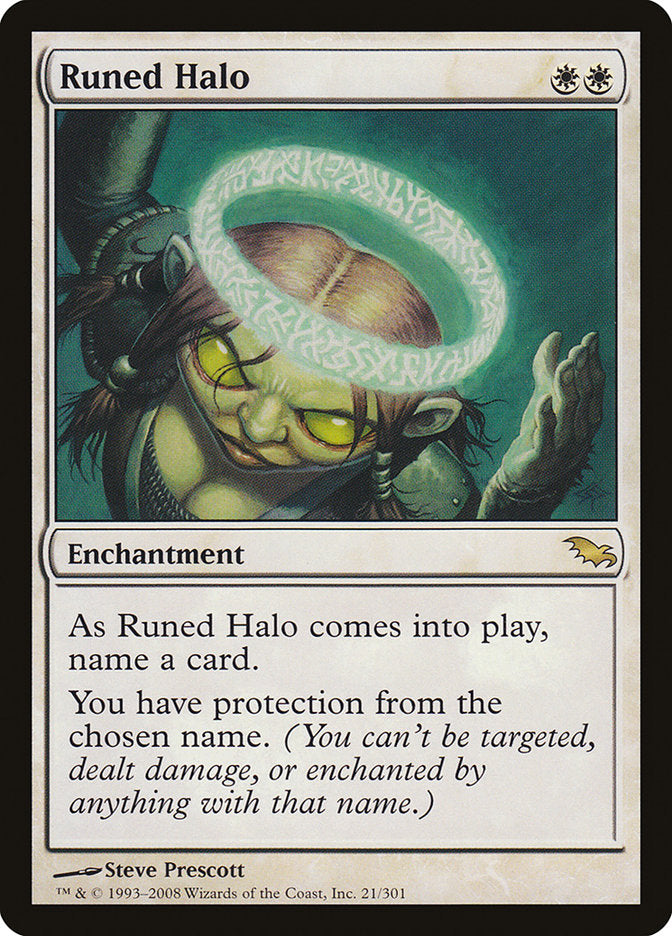 Runed Halo [Shadowmoor] | Anubis Games and Hobby