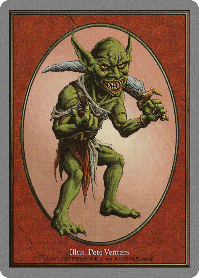 Goblin Token [Unglued Tokens] | Anubis Games and Hobby